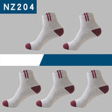 5pair=10pcs Men Socks Classic Business Brand Calcetines Hombre Socks Men Quality Breathable Cotton Casual Socks EU39-42 Meias