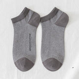 Mesh Cotton Men Low Cut Socks High Quality Solid Japanese Harajuku Short Ankle Socks Durable Black Male Casual Boat Socks