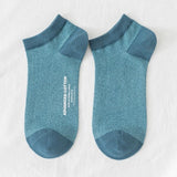 Mesh Cotton Men Low Cut Socks High Quality Solid Japanese Harajuku Short Ankle Socks Durable Black Male Casual Boat Socks