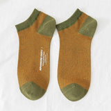 Mesh Cotton Men Low Cut Socks High Quality Solid Japanese Harajuku Short Ankle Socks Durable Black Male Casual Boat Socks