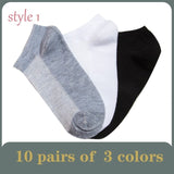 20pcs=10 pairs Solid Mesh Women's Short Socks Invisible Ankle Socks Women Spring Summer Breathable Thin Boat Socks 3 Colors