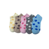 5 Pairs/Pack Kawaii Embroidered Pink Women Socks Expression Sheep Ankle Funny Socks Women Cotton EU Size 35-39 Dropshipping