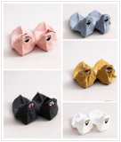 5 Pairs/Pack Kawaii Embroidered Pink Women Socks Expression Sheep Ankle Funny Socks Women Cotton EU Size 35-39 Dropshipping