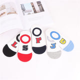 28 Style 10 Piece=5 Pairs/lot Cute Harajuku Animal Socks Women Summer Korean Cat Bear Rabbit Funny Low Cut Ankle Sock Happy Sox