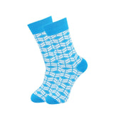 Funny Men Socks New 2020 Colorful Geometry Printed Cotton Socks Casual Harajuku Hip Hop Happy Socks Men Christmas Gift