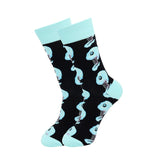 Funny Men Socks New 2020 Colorful Geometry Printed Cotton Socks Casual Harajuku Hip Hop Happy Socks Men Christmas Gift