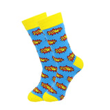 Funny Men Socks New 2020 Colorful Geometry Printed Cotton Socks Casual Harajuku Hip Hop Happy Socks Men Christmas Gift