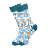 Funny Men Socks New 2020 Colorful Geometry Printed Cotton Socks Casual Harajuku Hip Hop Happy Socks Men Christmas Gift