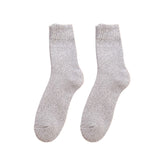 Men Women Wool Socks Stripe Casual  Thick Cotton Socks Winter Warm Socks Soft Socks