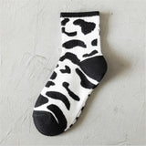 New Fashion Harajuku Hip Hop Socks Unisex Funny Smile Moon Women Socks Happy Skateboard Socks Streetwear Black White Meias